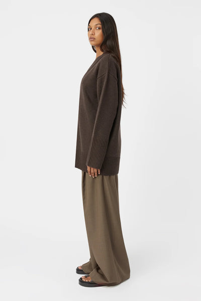 Romeo 2.0 Cardigan Chocolate Melange