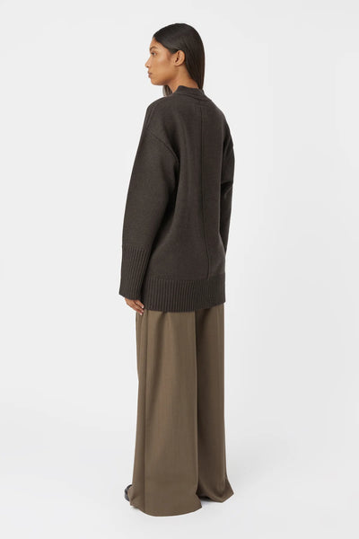 Romeo 2.0 Cardigan Chocolate Melange
