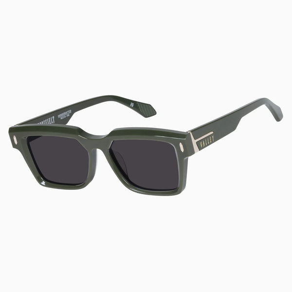 Roosevelt- Army Green w. Gold Metal / Black Lens