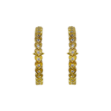 AMBER HOOPS | GOLD