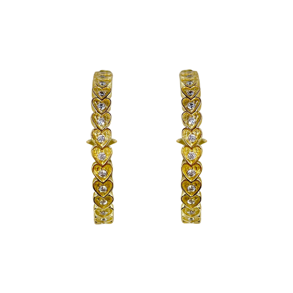 AMBER HOOPS | GOLD