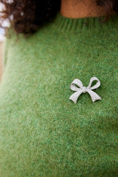 MAUDE KNIT JUMPER IN FOREST