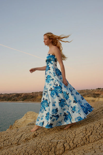 AUDREY GOWN BLITHE ROSE