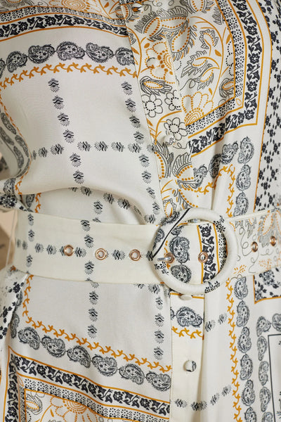 LYON SILK TWILL DRESS IN CLASSIC