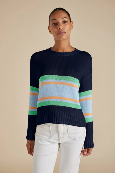 TRISH SWEATER IN NAVY