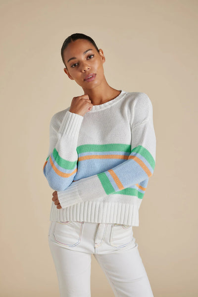 TRISH SWEATER IN WHITE
