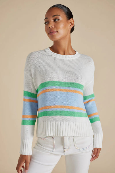 TRISH SWEATER IN WHITE