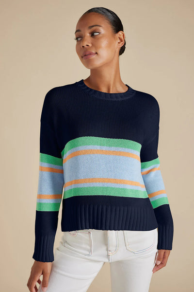 TRISH SWEATER IN NAVY