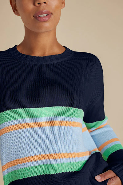 TRISH SWEATER IN NAVY