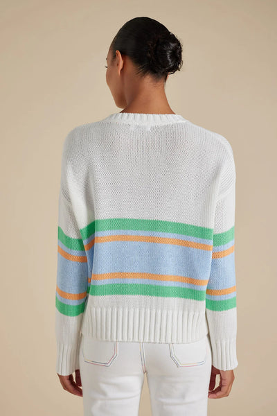 TRISH SWEATER IN WHITE