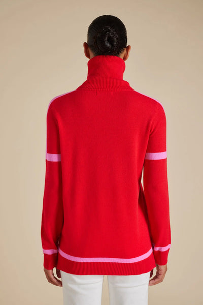 EMERSON SWEATER IN FIRE ENGINE