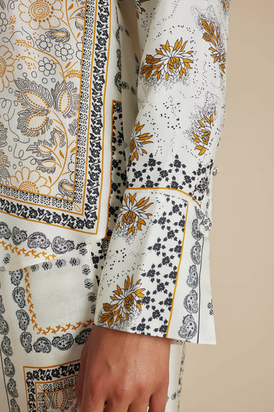 SABRINA SILK TWILL SHIRT IN CLASSIC