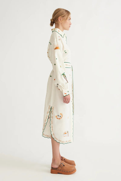 PARAISO BELTED SHIRT DRESS