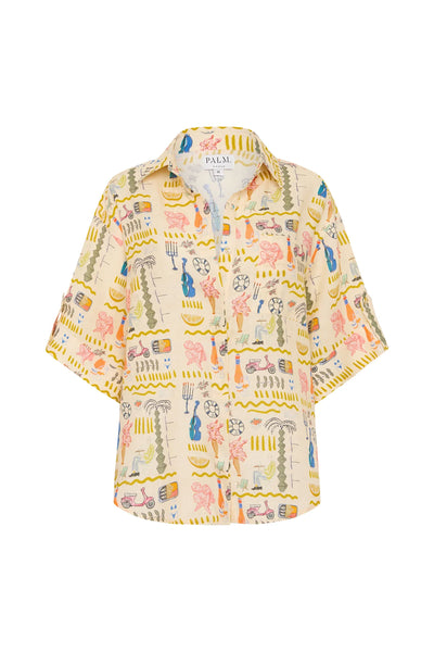 Mirage Shirt / Yellow Verano Tile