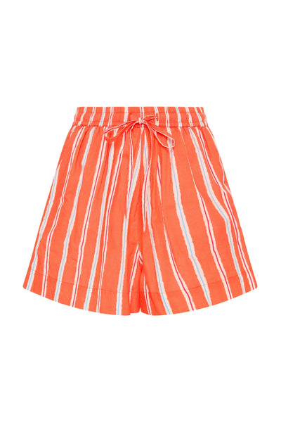 BOUNTY SHORTS- ORANGE STRIPE