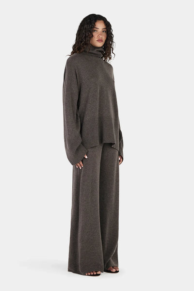 BAY CASHMERE JUMPER CHARCOAL