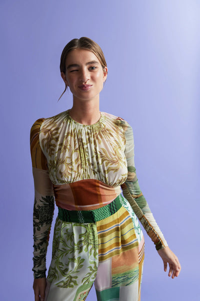 Wabi Sabi Pleated Pant Pastel