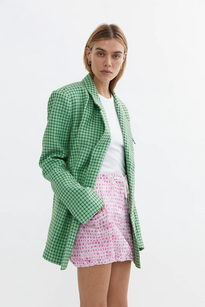 Samantha Blazer in Fern