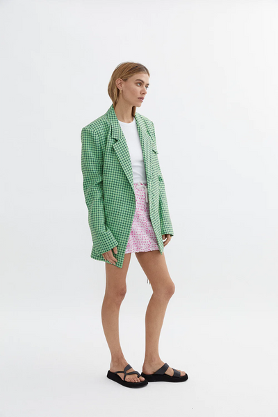 Samantha Blazer in Fern