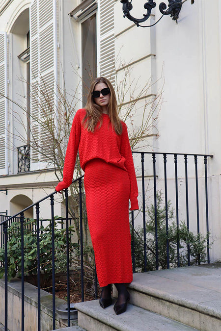 LONG BIAS CUT SKIRT DEARLY BELOVED MIRAGE
