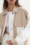 Quinn Jacket in Cream