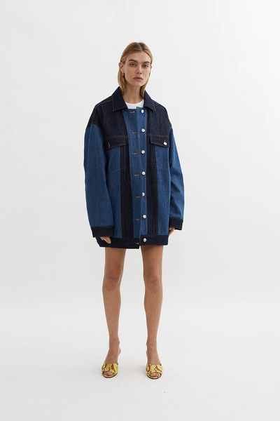 Quinn Jacket in Denim
