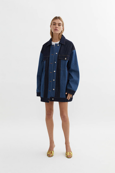 Quinn Jacket in Denim