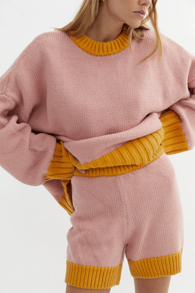 Chambord Knit in Rose