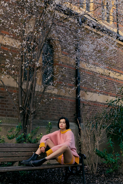 Chambord Knit in Rose