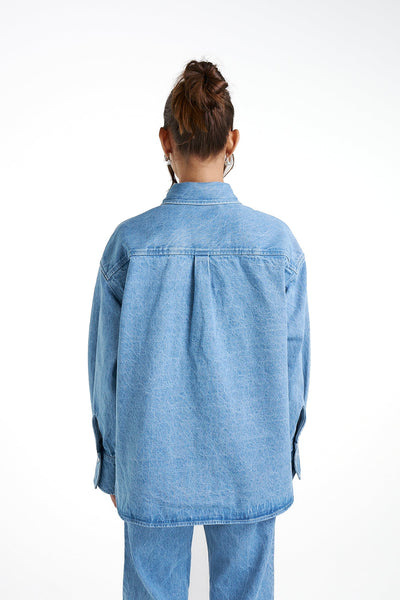 BOSS SHIRT - BLUE DENIM