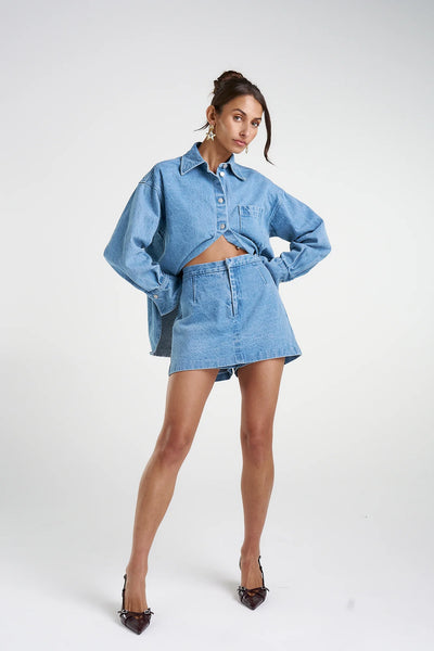 BOSS SHIRT - BLUE DENIM