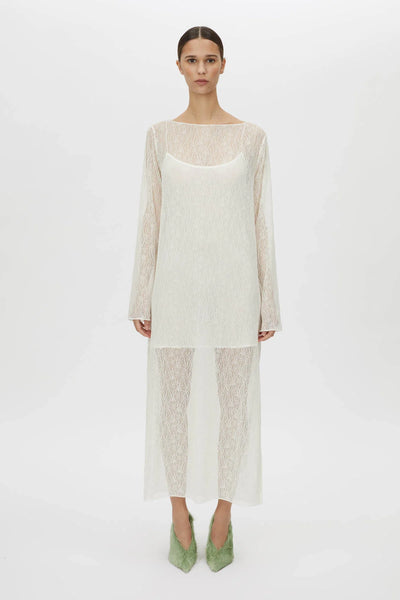 Aperture Dress Cream