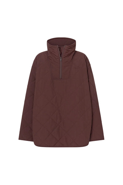 Santal Quilted Pull Over Almandine