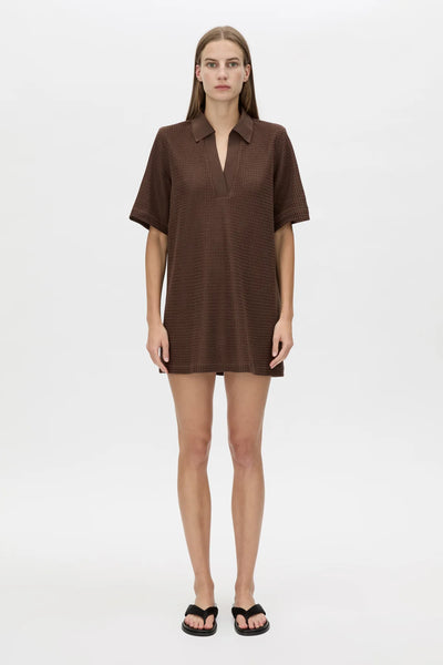 TURRELL COLLARED TEE