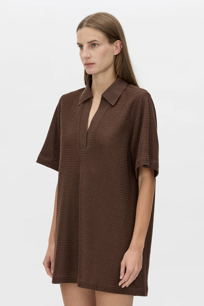 TURRELL COLLARED TEE