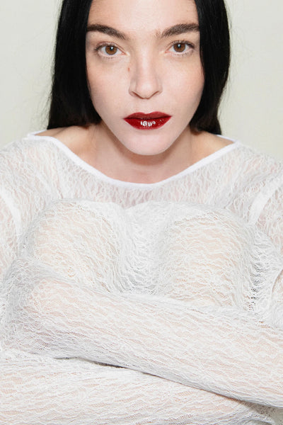 Aperture Dress Cream