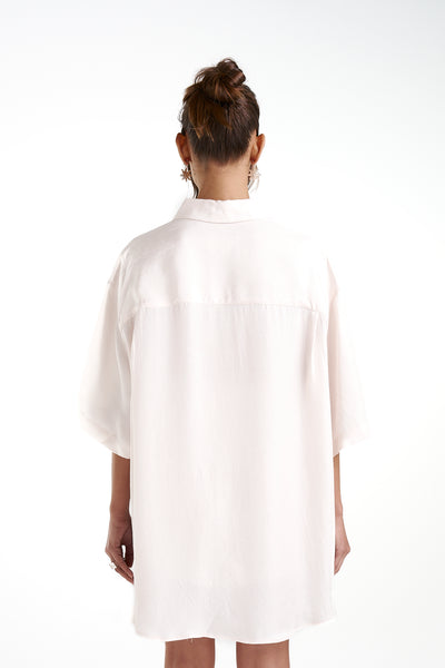 Cream/Viceroy Big Shirt w/ Stripe