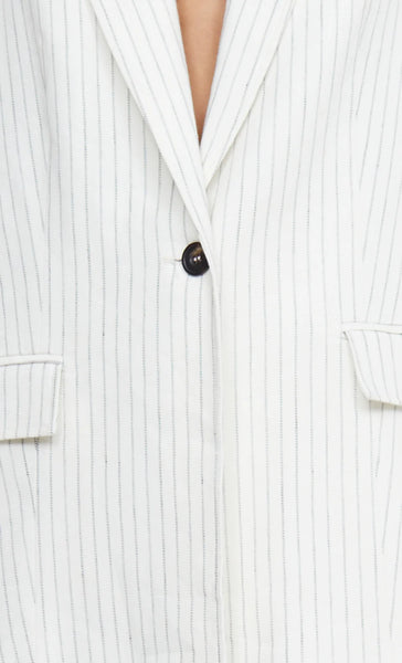 LOU PINSTRIPE BLAZER
