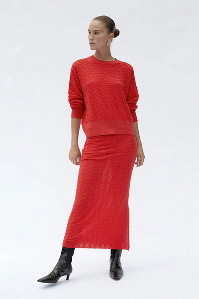 Felix Sweater in Red