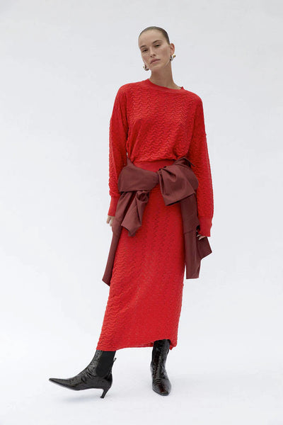 Felix Sweater in Red