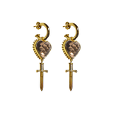 JULIET EARRINGS | SMOKY QUARTZ