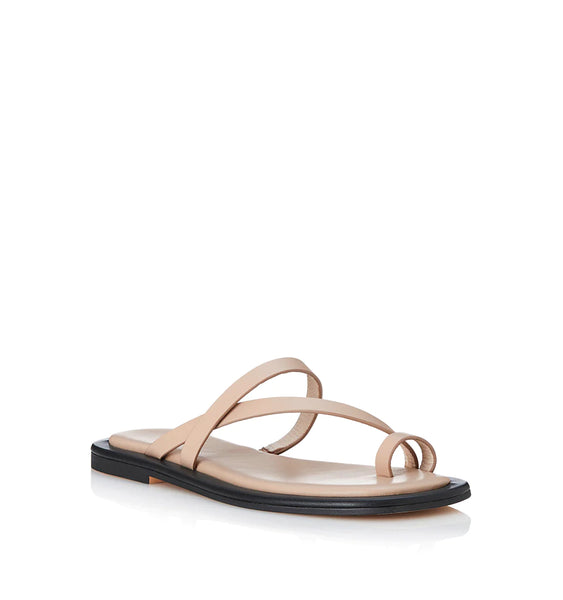 KENDRA- CREAM LEATHER