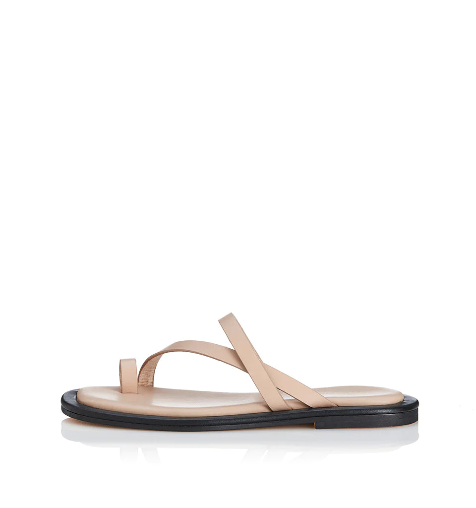 KENDRA- CREAM LEATHER