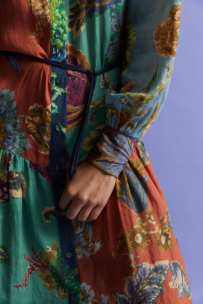 JUNO MIDI SHIRT DRESS