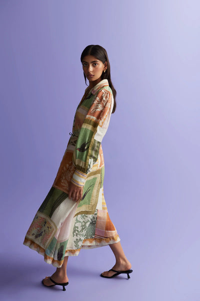 WABI SABI WRAP DRESS