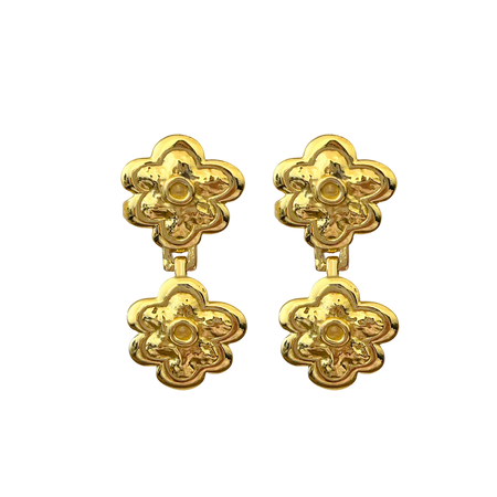 Desert Willow Earrings- Rose Gold