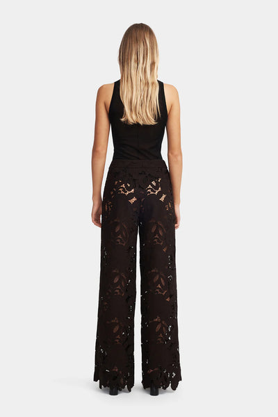 LOTUS LACE PANT CEDARWOOD