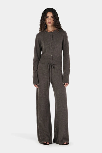JADA CASHMERE PANT CHARCOAL