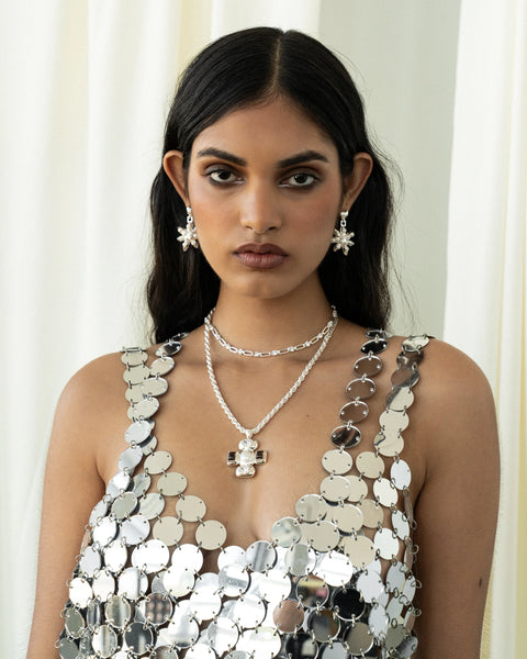 PARI EARRINGS | SILVER