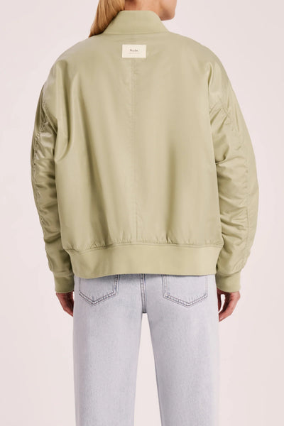 ALCOTT BOMBER- BAYLEAF